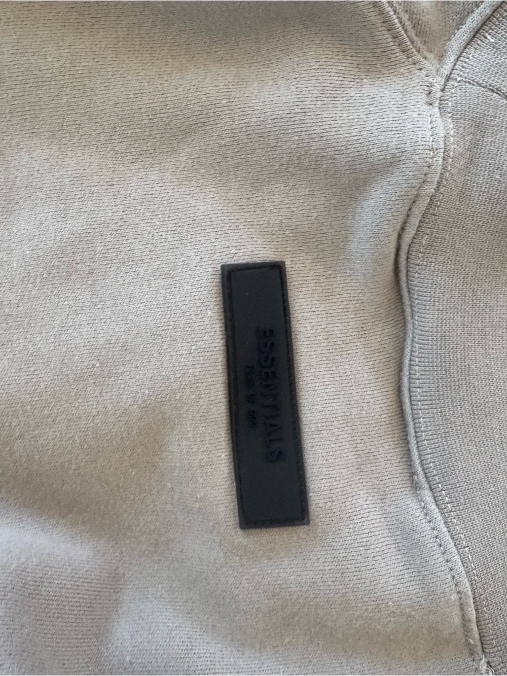 Fear of God Essentials Crewneck Sweatshirt - Taupe/Tan - Size XXL - Authentic - Picture 7 of 7